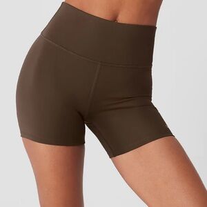 ALO Airlift Energy 5” EspressoBike Shorts Size XXS